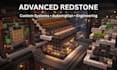 build custom minecraft redstone mechanisms, contraptions automation and machines