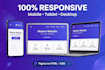 convert figma to responsive HTML CSS website