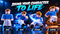 create custom roblox character models, rigging and animation r6 r15