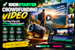 create compelling kickstarter and indiegogo crownfounding video for your project