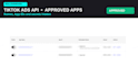 get tiktok ads and business messaging api approval