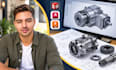 mechanical cad design, mechanical parts, machine components, technical drawing
