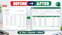 do accurate PDF to excel data entry and conversion