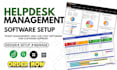 setup help desk customer support software via freshdesk zendesk intercom