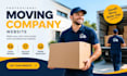 design a professional moving company website that gets more leads