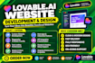 design loveable dev website redesign loveable ai website fix loveable ai website