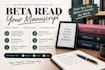 beta read romance beta reader, thriller or horrow beta reader, beta read