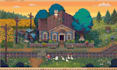 do pixel landscape animation scene environment art tilemap wallpaper background
