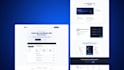 design a modern landing page UI UX in figma