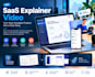 create a b2b saas explainer video with 2d 3d animation
