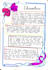 neatly handwrite your notes, letters and custom text