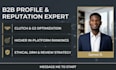 optimize your clutch, g2, capterra, and gmb profiles for b2b