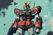 make a mecha robot gundam illustrations