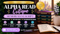 alpha read critique memoir manuscript romantasy beta reader sensitivity reader