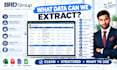 do web scraping and data extraction from any website