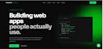 build a modern responsive website using HTML CSS javascript and python