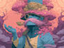 create psychedelic trippy illustration