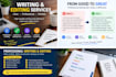 do editing and writing