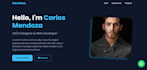 design a modern interactive web cv resume or portfolio
