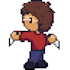 draw custom pixel art sprites