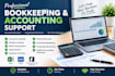 do professional bookkeeping accounting and financial data entry