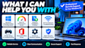 rovide remote IT support and windows troubleshooting