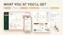 design a modern saas dashboard and web app UI UX