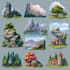 pixel art animation pixel art character sprite sheet for 2d