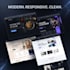 build a modern responsive website