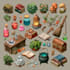 create high quality 2d game background art