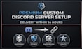 setup discord server, existing discord server,  design discord server community