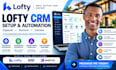 set up and customize your lofty CRM, smartplans and automations lofty crm crm