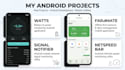 develop a flutter android app with firebase backend
