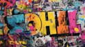 create graffiti pop art canvas designs and murals