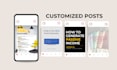 design carousel posts for instagram