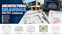 draft building permit plans and construction drawings