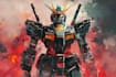 make gundam character illustration