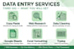 do data entry, copy paste, pdf to excel in google sheets
