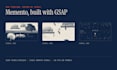 add gsap animation and scroll effects to your startup website