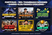 design clickbait mrbeast style youtube thumbnail that gets clicks