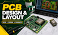 create pcb design, pcb layout, esp32, esp8266 and schematic design