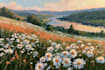 paint landscape in oil painting