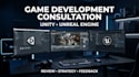 provide video game development consultation review, unity and unreal pro engine