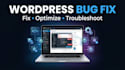 fix wordpress bugs, errors, and layout issues