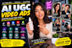 create realistic ai ugc product videos for  instagram
