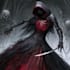 make a dark art illustration