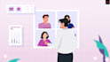 create a high converting 2d saas explainer video with animated UI dashboard