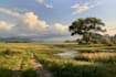 landscape oil painting art