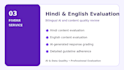 annotate and evaluate ai data in hindi and english