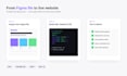 convert your figma design to responsive tailwind CSS website